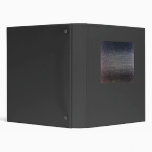 metallic microstructure 3 ring binder