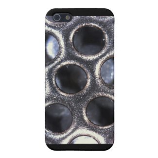 metallic microstructure holes iPhone 5 covers