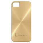 Metallic Pale Gold Stainless Steel Metal Look
