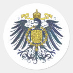Metallic Preussian Eagle Sticker