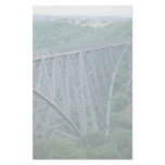 Metallic railway bridge, Viaur River, France Personalized Stationery