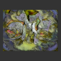 Metallic Roses Poster posters
