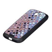 Metallic Silver Disco Ball Mirrors Faux Samsung Galaxy S3 Covers