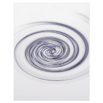 metallic swirl custom letterhead