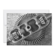 Metallic tool custom invites
