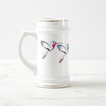 Metallic Tropical Hummingbird Coffee Mug