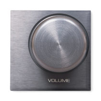 Metallic Volume Knob Fridge Magnets