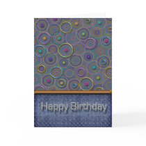 Metallica Circles and Tread Birthday cards