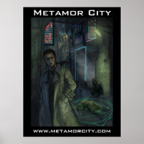 Metamor City: Scene of the Crime Print