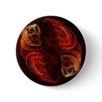 Metamorphosis Abstract Art Button (round)
