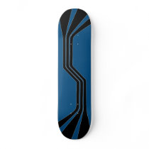Metaphase (Blue) Skateboard Deck