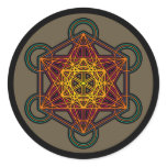 metatron cube mandala sticker metatron cube mandala sticker