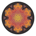 metatron cube star mandala sticker