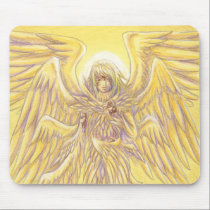 Metatron Mousepad by overlordrae Metatron Mousepad