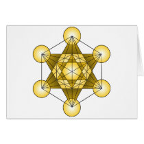 Metatron's Cube cards