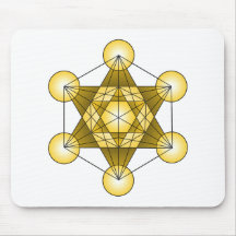 Metatron's Cube Mouse Mats