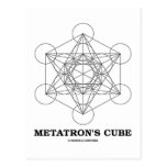 Metatron's Cube (Sacred Geometry) Postcard