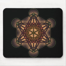 Metatron's Cube - Sacred Geometry Symbol Mousepads