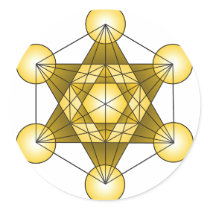 Metatron's Cube Stickers
