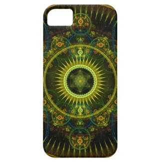 "Metatron's Magick Wheel" - Fractal Art iPhone 5 Case