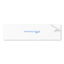 Metcalf Road Beach Michigan Classic Design Bumper Stickers