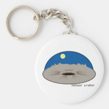 Meteor Crater Key Chains