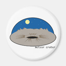 Meteor Crater Magnet
