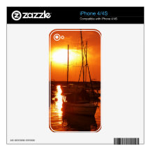 meteor like sun iPhone 4 decal