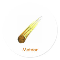 Meteor Sticker