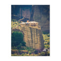 Meteora monastery postcard by laly_sb Meteora monastery postcard