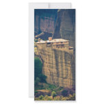 Meteora monastery full color rack card
