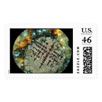 Meteorite JAH 055 thin section postage