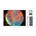 Meteorite SAU 001 thin section postage