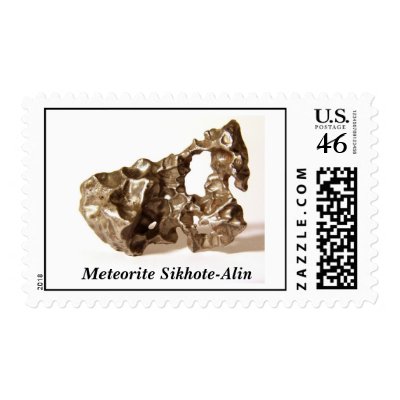 Meteorite Sikhote-Alin Stamp by wwwsikhote