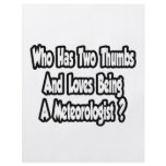 Meteorologist Joke...Two Thumbs Personalized Flyer