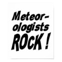 Meteorologists Rock! Poster Print by TShirtDotCom Meteorologists Rock! Poster Print