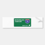 Meteorology Next Exit Bumper Sticker