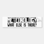 Meteorology What Else Is There? Bumper Stickers