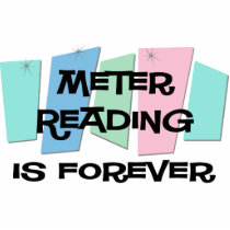 Meter Reading Is Forever photo sculptures