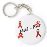 Meth-Free keychains