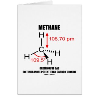 Methane Greenhouse Gas 20 Times More Potent card