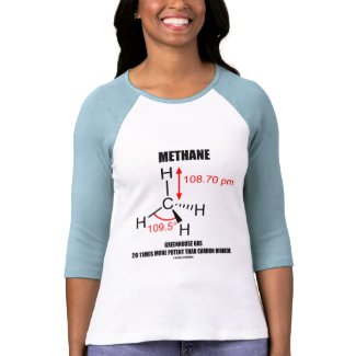 Methane Greenhouse Gas 20 Times More Potent shirt
