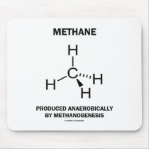 Methane Produced Anaerobically By Methanogenesis mousepads