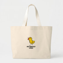 Methodist Chick Tote Bag