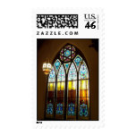 Methodist Church Stain Glass Stamp