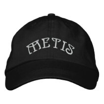 Metis Embroidered Baseball Cap Metis Hats & Gifts embroidered hats