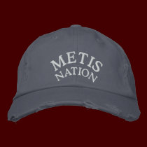 Metis Embroidered Baseball Cap Metis Hats & Gifts embroidered hats