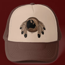 Metis First Nation Cap Buffalo Wildlife Cap hats