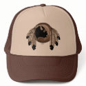 Metis First Nation Cap Buffalo Wildlife Cap hats