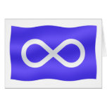 Metis Flag Card Native Art First Nations Card